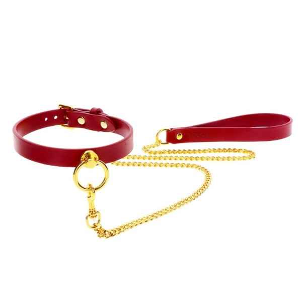 Luxury collar Red