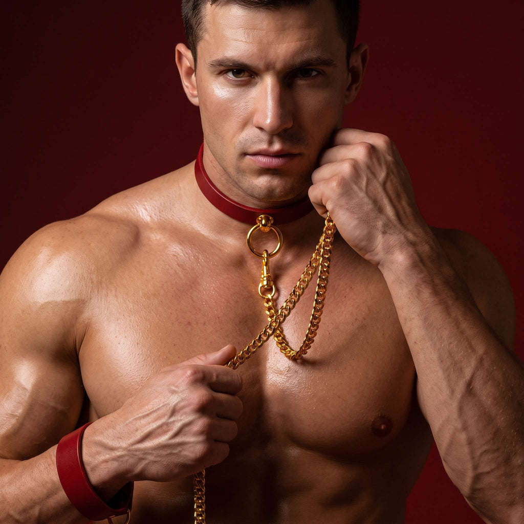 Luxury collar Red