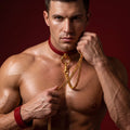 Luxury collar Red