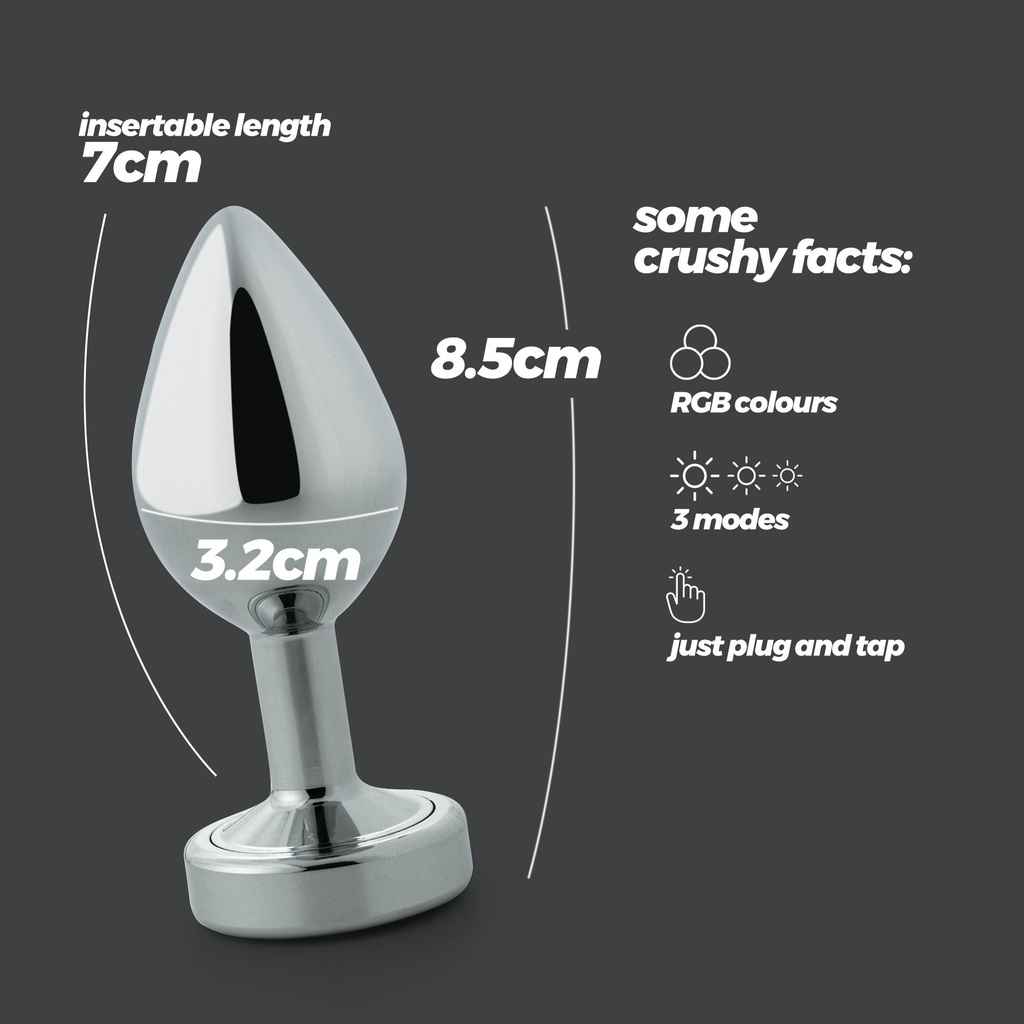 Plug anale con LED