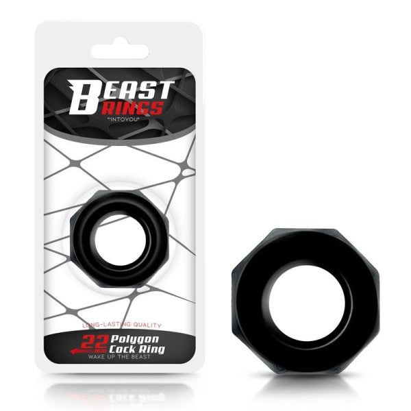 BEAST RINGS Anello per il pene super flessibile Poligono 2,2 cm