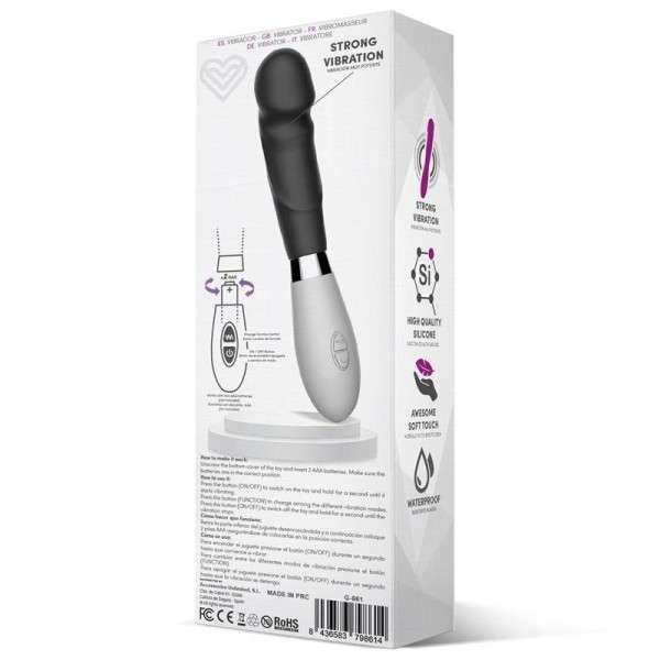 Vibratore in silicone LOUVER manpleasureboutique.com