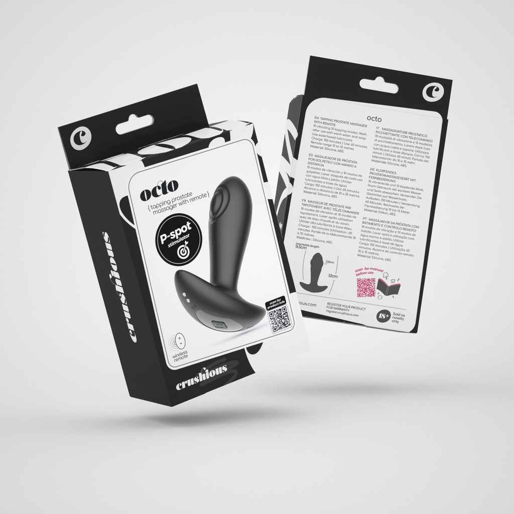 Vibratore anale OCTO